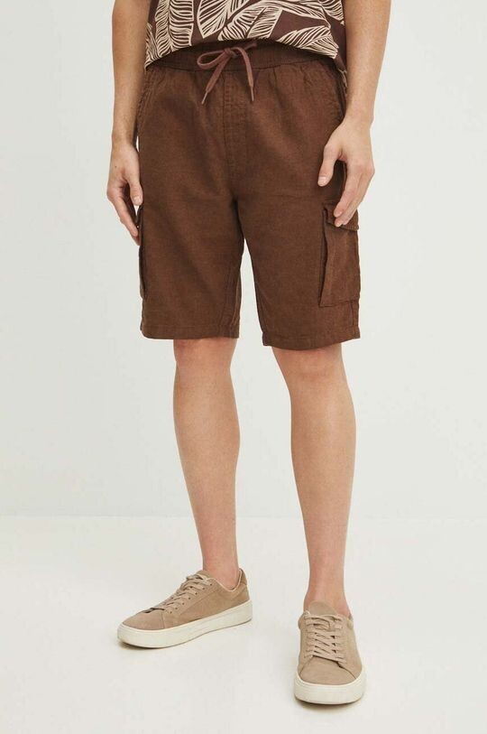 Шорты из смесового льна Medicine, коричневый
Шорты из смесового льна Medicine, коричневый