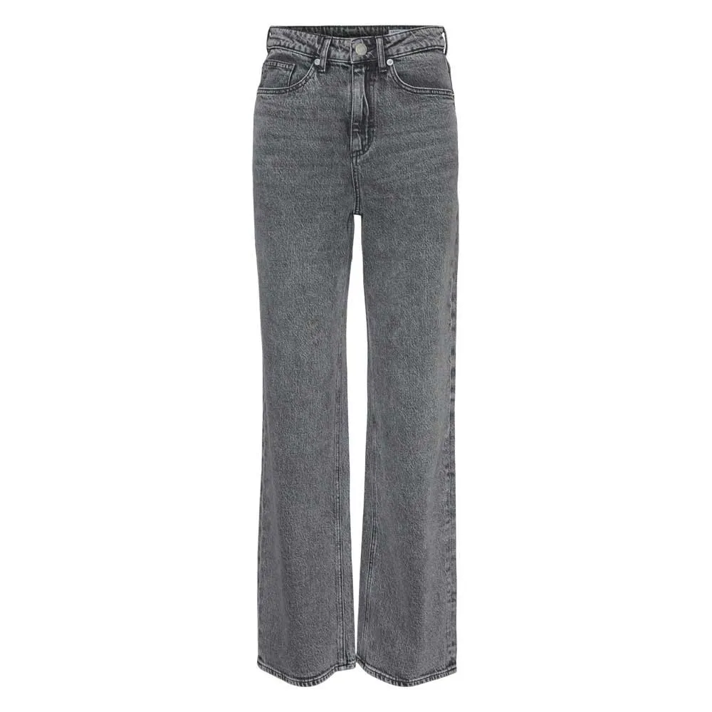 Джинсы Vero Moda Curve Tessa Wide Fit Ra206 high waist, серый 
Джинсы Vero Moda Curve Tessa Wide Fit Ra206 high waist, серый