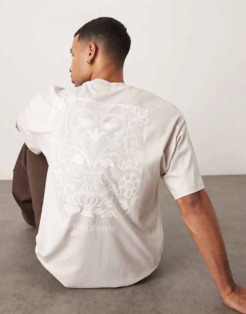 Футболка Selected Homme свободного кроя с ботаническим принтом на спине бежевого цвета
Футболка Selected Homme свободного кроя с ботаническим принтом на спине бежевого цвета