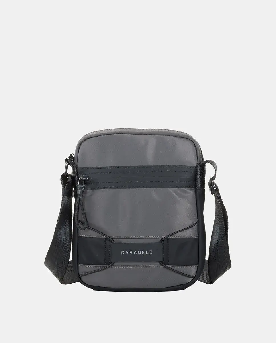 Большая мужская сумка через плечо Caramelo, серый
Большая мужская сумка через плечо Caramelo, серый
