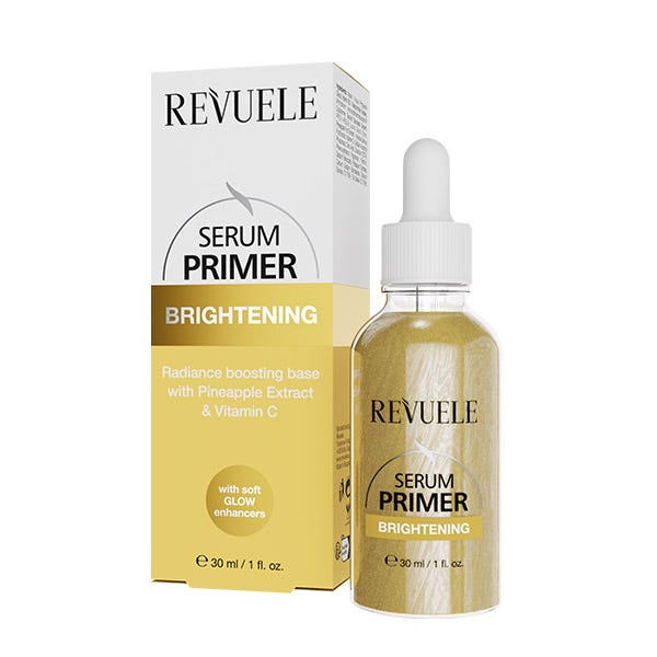 Осветляющая сыворотка-праймер REVUELE Brightening, 30 мл
Осветляющая сыворотка-праймер REVUELE Brightening, 30 мл