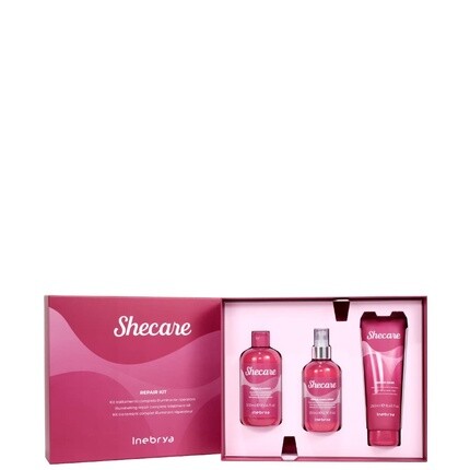 Полный лечебный набор Inebrya Shecare Repair, Розовый, Полный лечебный набор Inebrya Shecare Repair
Полный лечебный набор Inebrya Shecare Repair, Розовый, Полный лечебный набор Inebrya Shecare Repair