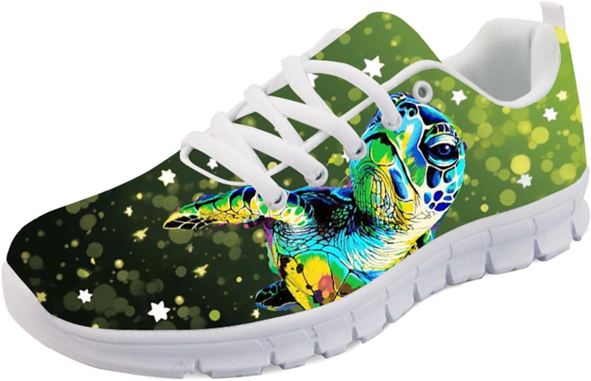 Кроссовки Forchrinse Sunflower унисекс для бега, женские и мужские, мягкие для ходьбы и бега, повседневные, для спортзала, спортивные, Green Sea Turtle Star
Кроссовки Forchrinse Sunflower унисекс для бега, женские и мужские, мягкие для ходьбы и бега, повседневные, для спортзала, спортивные, Green Sea Turtle Star