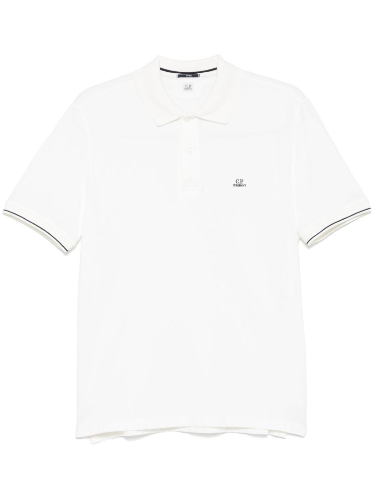 C.P. Company рубашка поло с нашивкой-логотипом, белый
C.P. Company рубашка поло с нашивкой-логотипом, белый