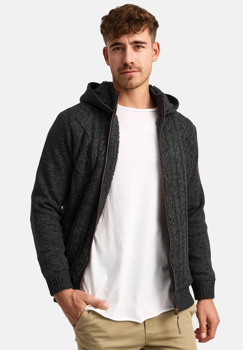 Кардиган INDICODE JEANS, черный
Кардиган INDICODE JEANS, черный