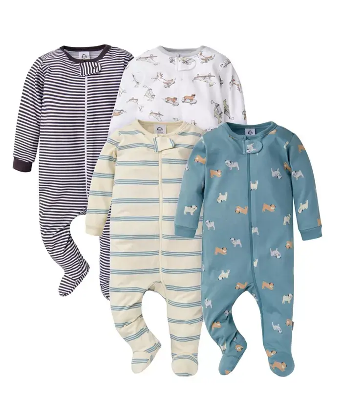 Комплект из 4 пижам для мальчиков, Dogs Gerber, синий
Комплект из 4 пижам для мальчиков, Dogs Gerber, синий