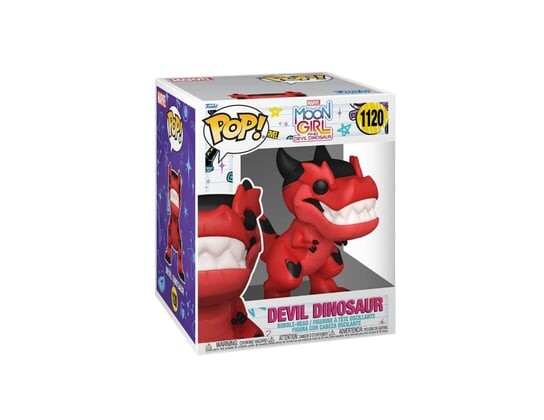 Funko POP! Марвел, коллекционная фигурка, Лунная Девушка, Динозавр-Дьявол
Funko POP! Марвел, коллекционная фигурка, Лунная Девушка, Динозавр-Дьявол