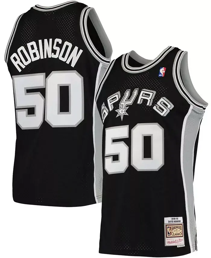 Мужская баскетбольная майка David Robinson в черном цвете San Antonio Spurs Hardwood Classics 1998-99 Swingman Mitchell & Ness
Мужская баскетбольная майка David Robinson в черном цвете San Antonio Spurs Hardwood Classics 1998-99 Swingman Mitchell & Ness