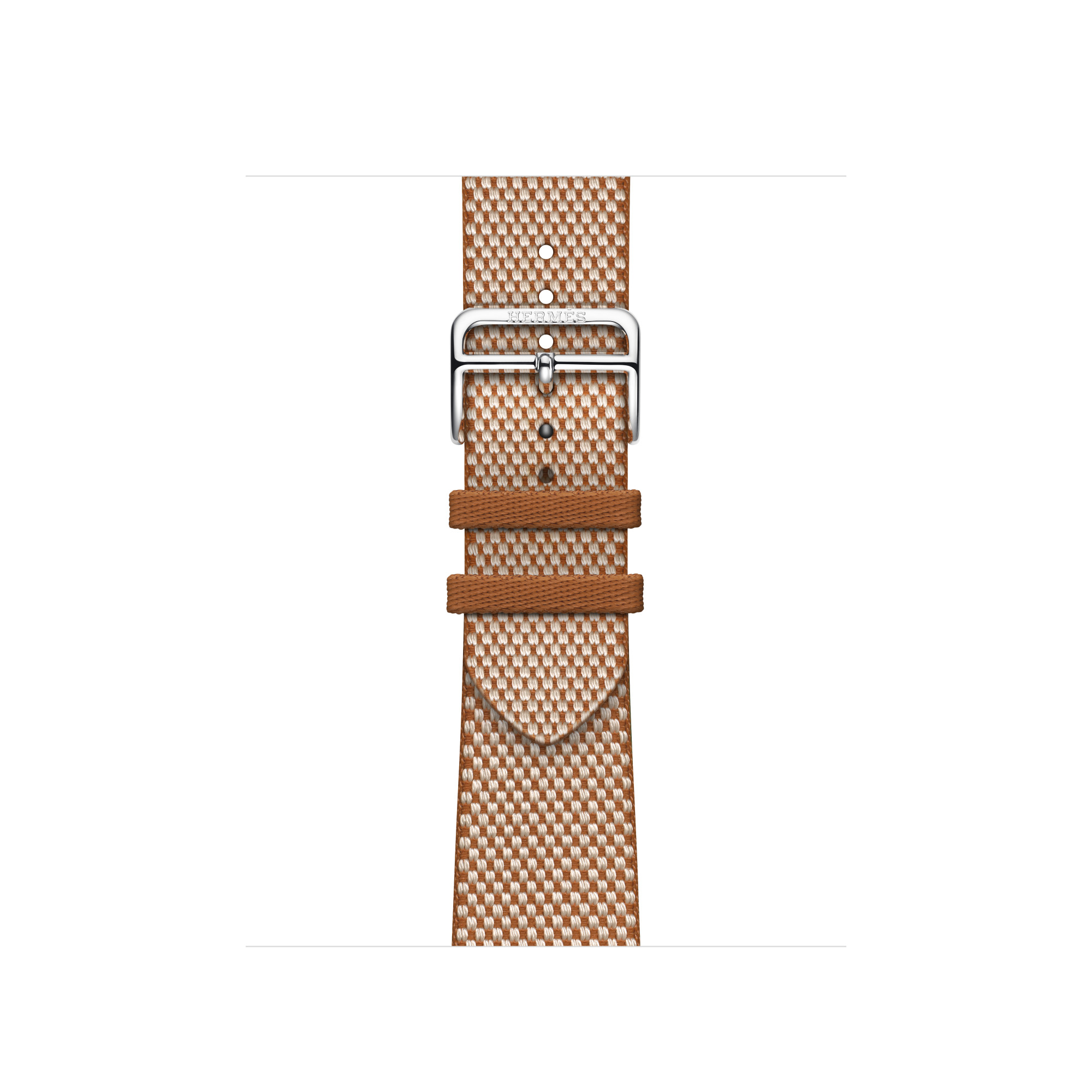 Ремешок для Apple совместимый из полиамидной нити HERMES, золотой with светло-бежевый
Ремешок для Apple совместимый из полиамидной нити HERMES, золотой with светло-бежевый