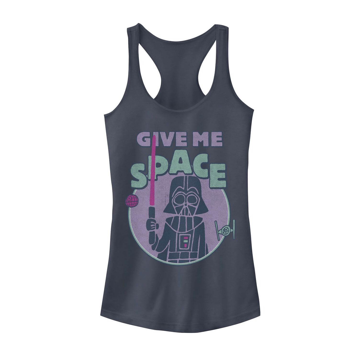 Майка в стиле поп-арт с надписью «Give Me Space» для юниоров «Звездные войны Дарт Вейдер» Star Wars
Майка в стиле поп-арт с надписью «Give Me Space» для юниоров «Звездные войны Дарт Вейдер» Star Wars