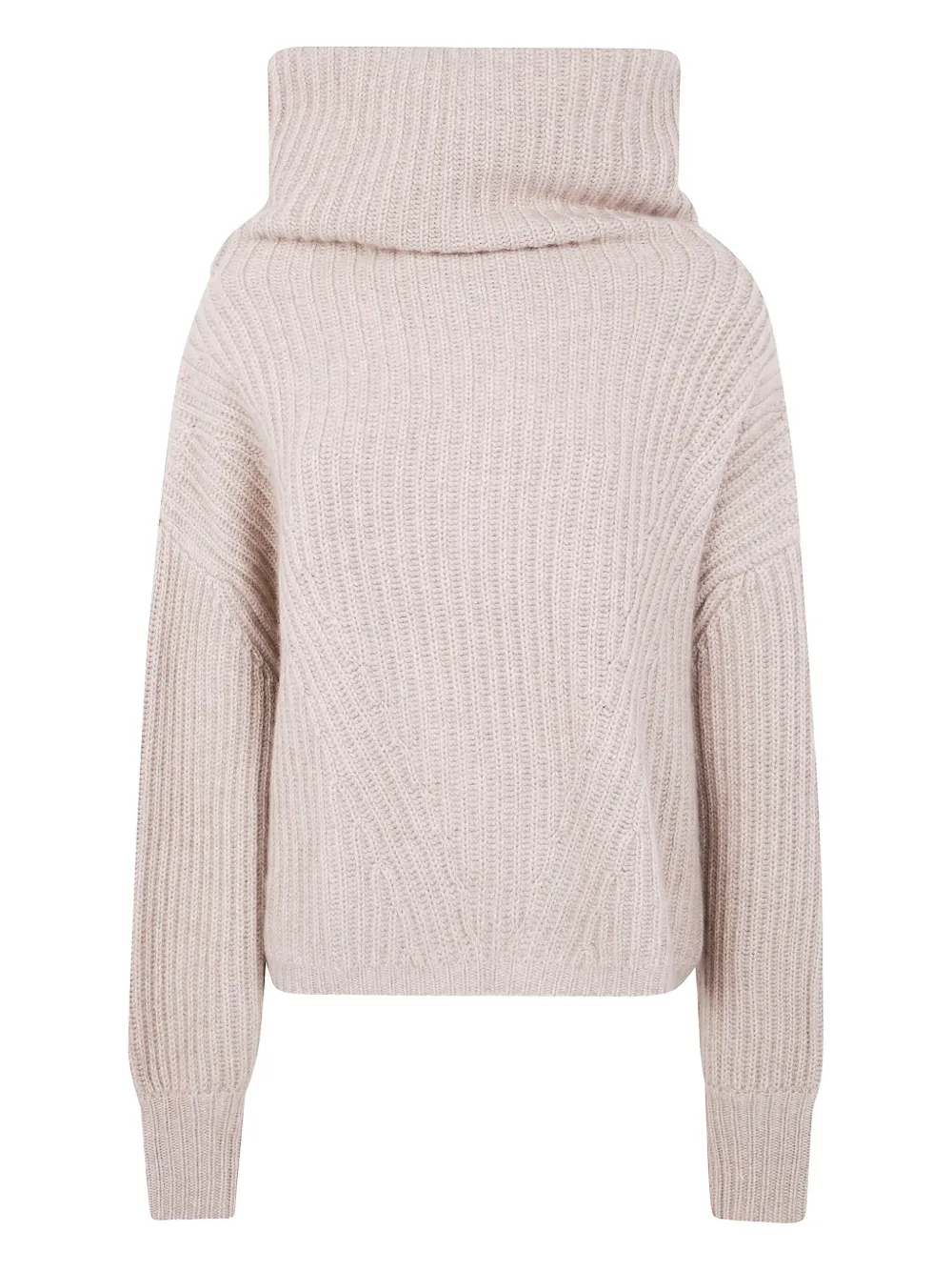 Вязаный свитер с воротником-гольф Yumi kujten, нейтральный
Вязаный свитер с воротником-гольф Yumi kujten, нейтральный