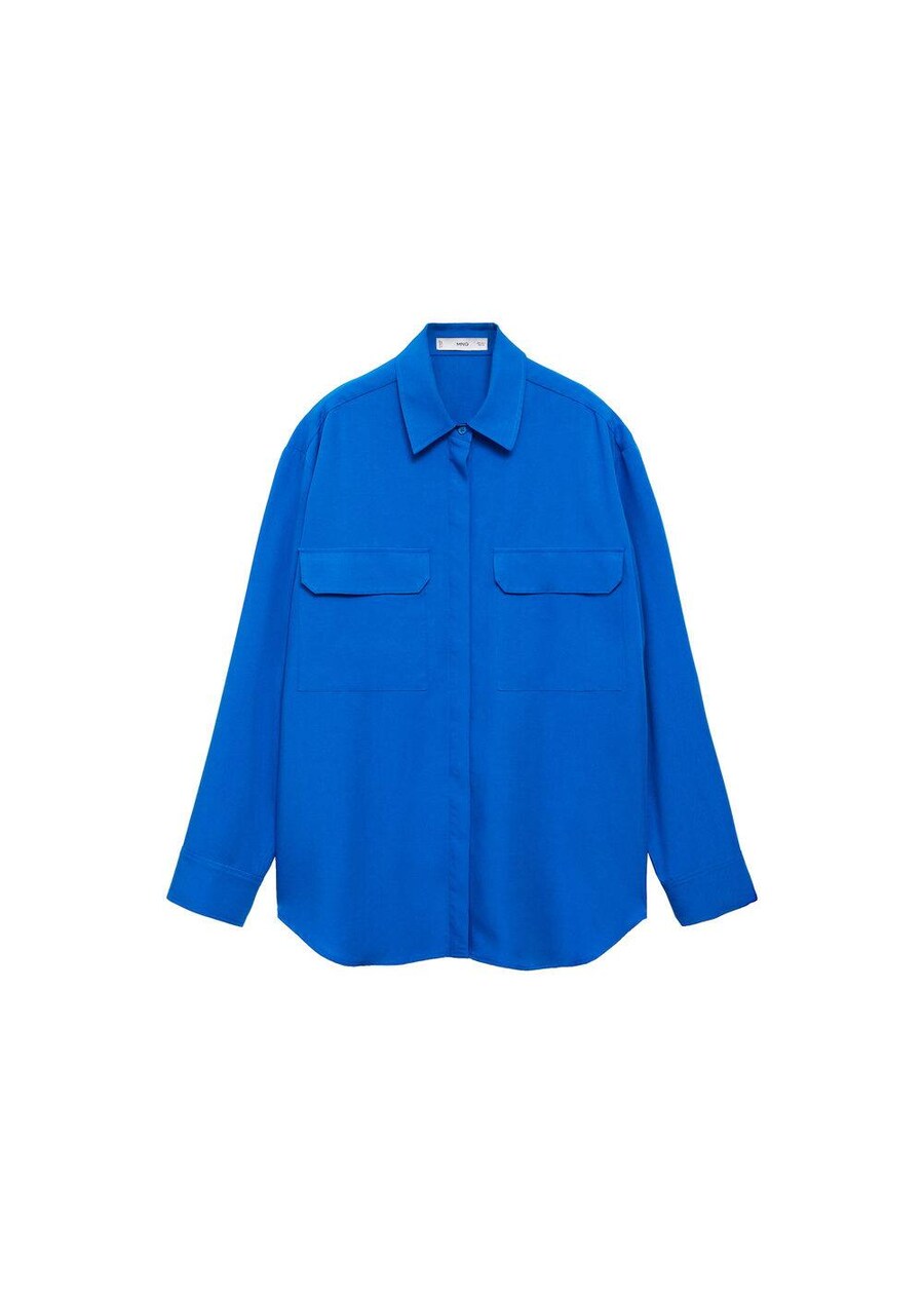 Рубашка MANGO Blouse Factory, королевский синий
Рубашка MANGO Blouse Factory, королевский синий