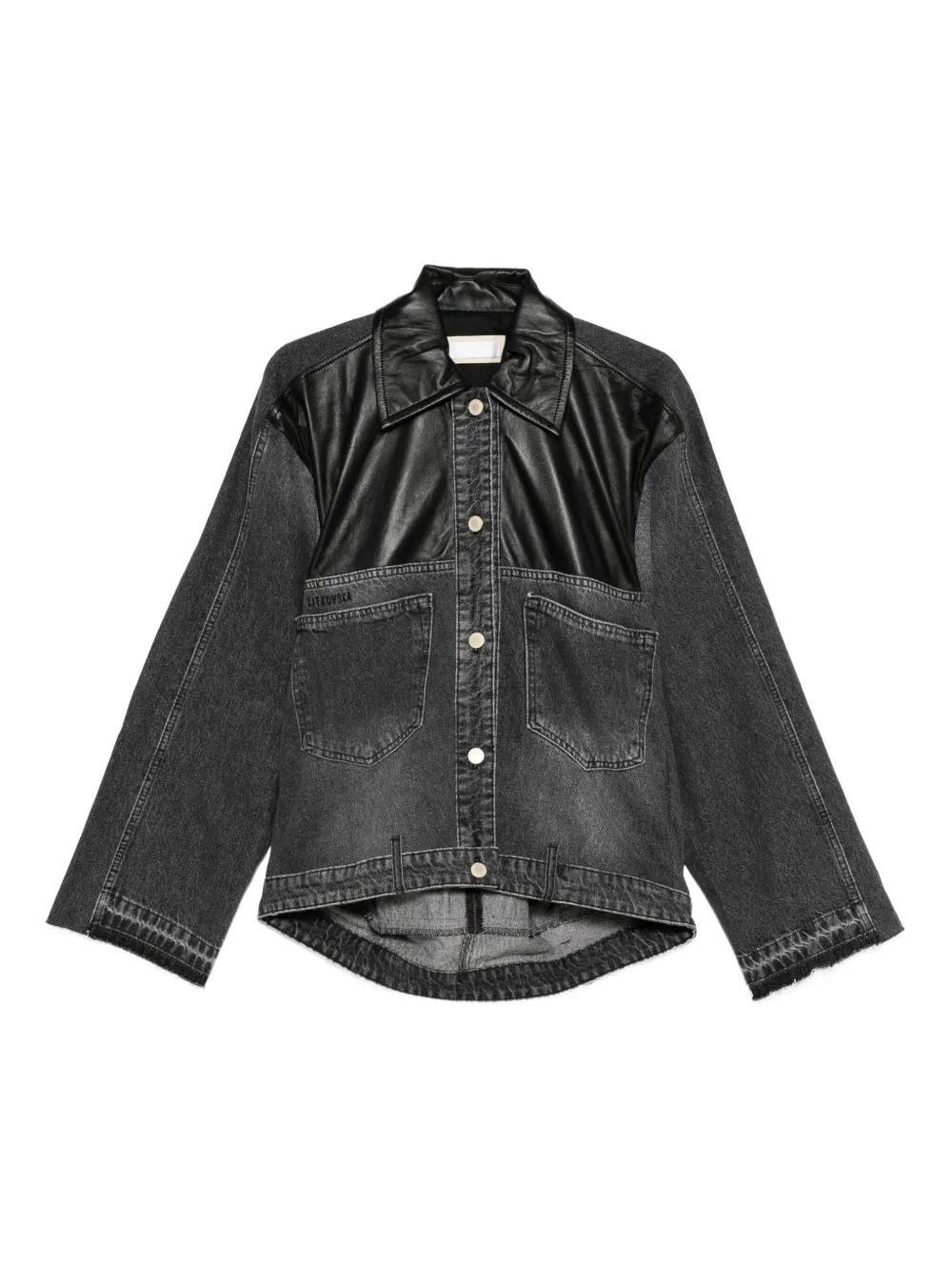 Джинсовая куртка с кожаными вставками LITKOVSKA, серый
Джинсовая куртка с кожаными вставками LITKOVSKA, серый
