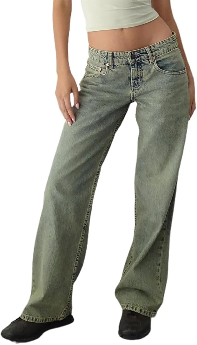 Женские джинсы Y2K low rise baggy straight wide leg
Женские джинсы Y2K low rise baggy straight wide leg