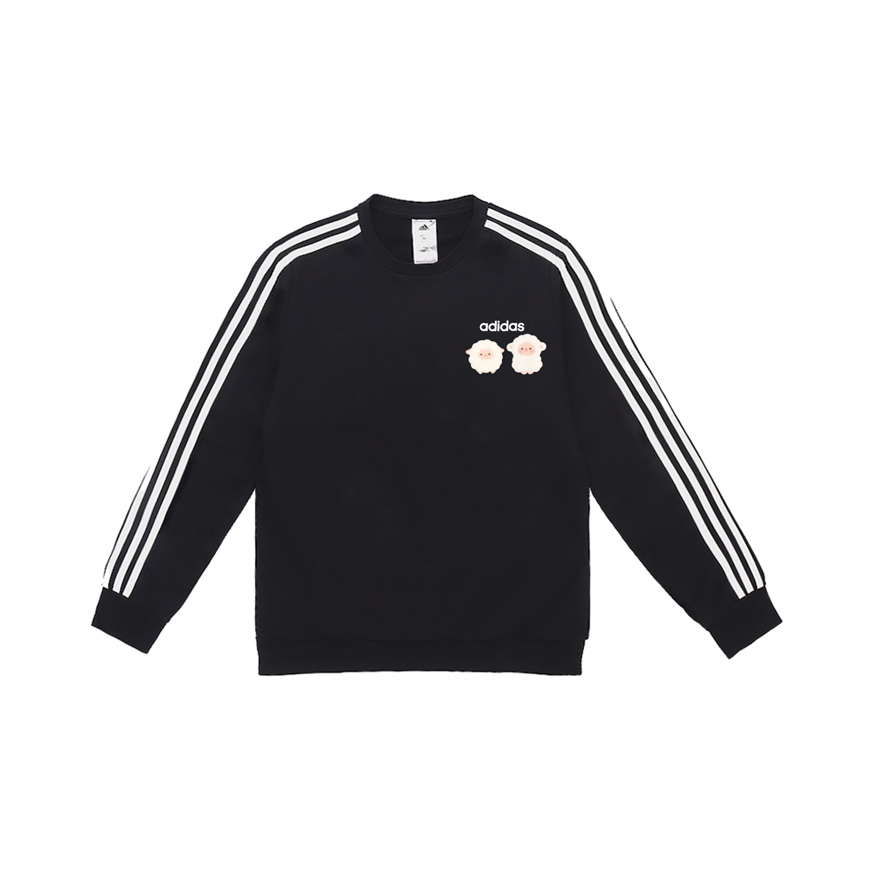 Свитшот мужской с 3 полосками Adidas, черный
Свитшот мужской с 3 полосками Adidas, черный