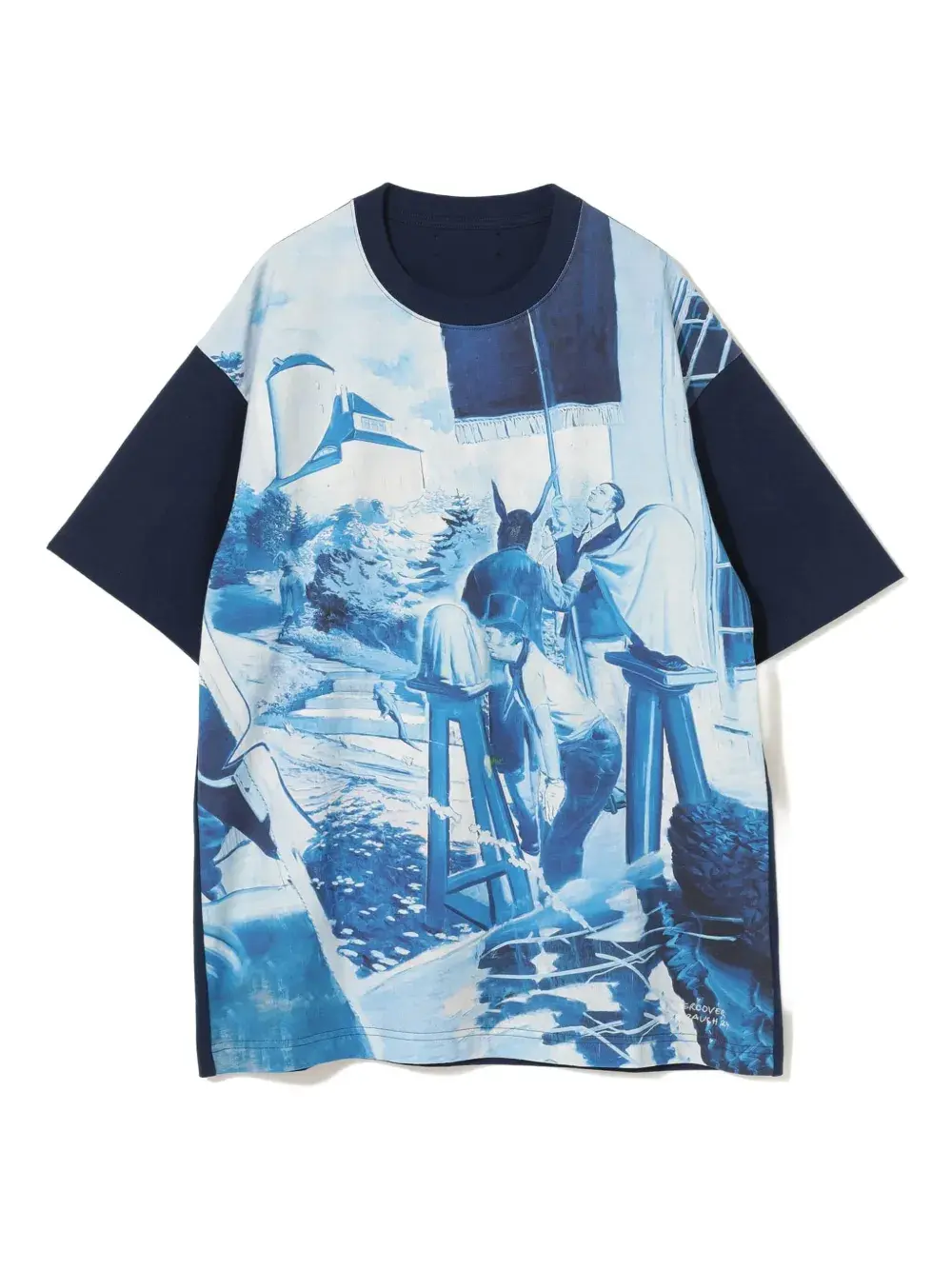 Футболка с короткими рукавами и графическим принтом Undercover, синий
Футболка с короткими рукавами и графическим принтом Undercover, синий