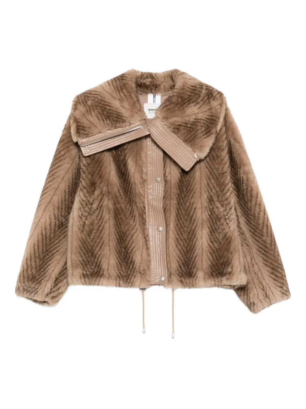 Куртка с панелями S.W.O.R.D 6.6.44, коричневый
Куртка с панелями S.W.O.R.D 6.6.44, коричневый