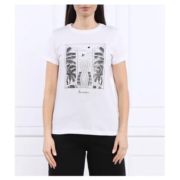 Футболка стандартного кроя Marella, белый
Футболка стандартного кроя Marella, белый