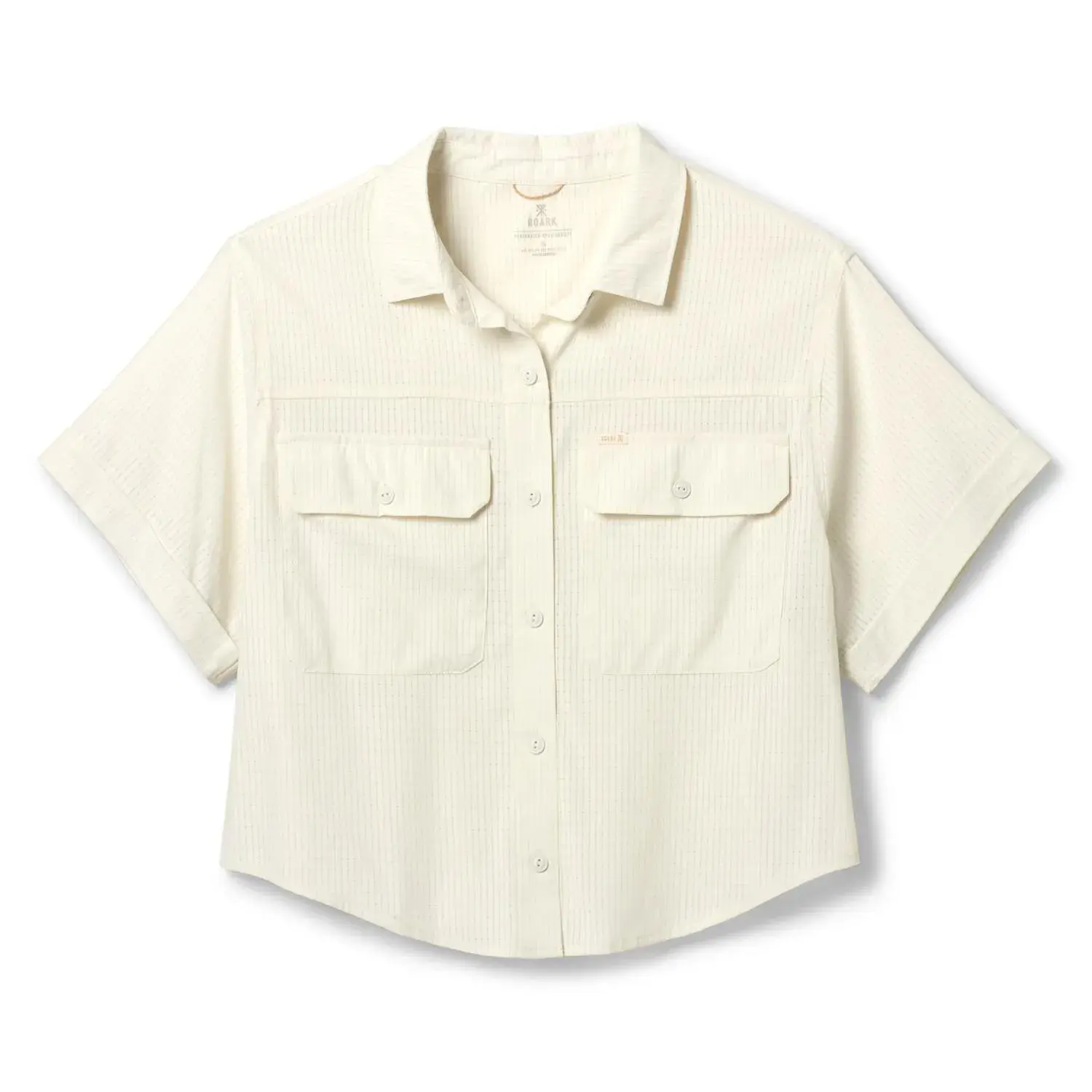 Благословенная укороченная рубашка на пуговицах Roark, Mist
Благословенная укороченная рубашка на пуговицах Roark, Mist