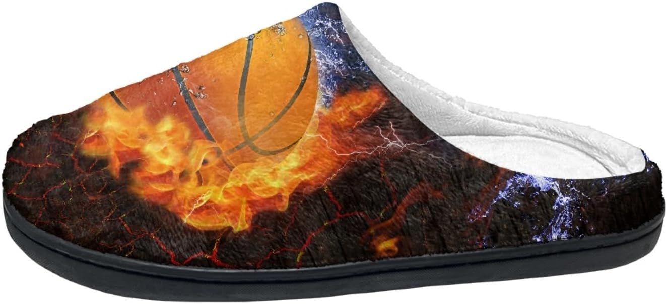 Тапочки HUIACONG TPR для мужчин и женщин для дома и улицы, пушистые, унисекс, Fire Basketball Lava
Тапочки HUIACONG TPR для мужчин и женщин для дома и улицы, пушистые, унисекс, Fire Basketball Lava