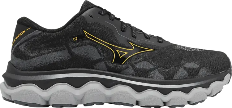 Кроссовки Wave Horizon 7 4E Wide 'Black Citrus', черный
Кроссовки Wave Horizon 7 4E Wide 'Black Citrus', черный