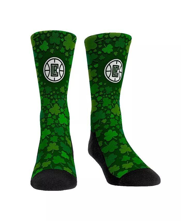 Мужские и женские носки LA Clippers St. Patty's Day Shamrock Crew Socks Rock 'Em, красный
Мужские и женские носки LA Clippers St. Patty's Day Shamrock Crew Socks Rock 'Em, красный