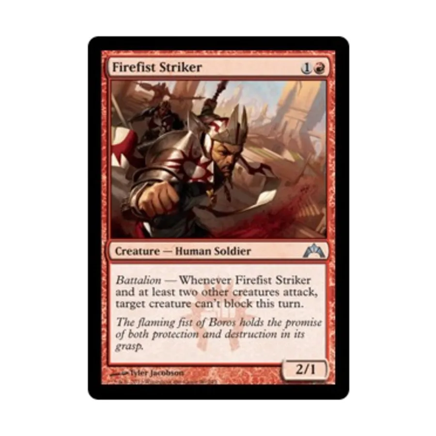 CCG Нападающий Огненного Кулака (U), MTG - Gatecrash
CCG Нападающий Огненного Кулака (U), MTG - Gatecrash