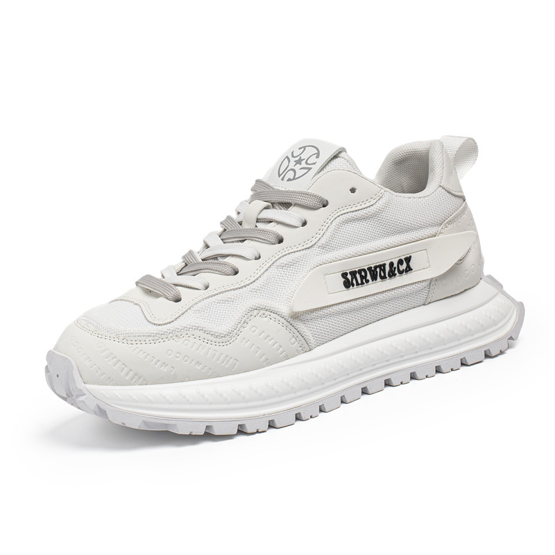 King Jinmai Мужские массивные кроссовки низкие черно-бело-синие белые, цвет White
King Jinmai Мужские массивные кроссовки низкие черно-бело-синие белые, цвет White