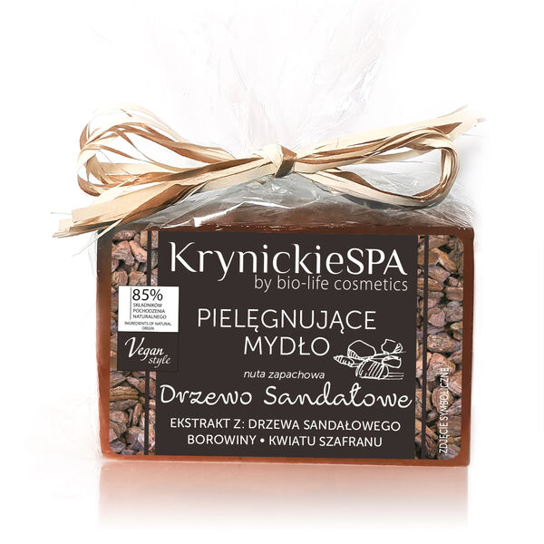 Питательное мыло - аромат сандалового дерева, 100 г Krynickie Spa
Питательное мыло - аромат сандалового дерева, 100 г Krynickie Spa