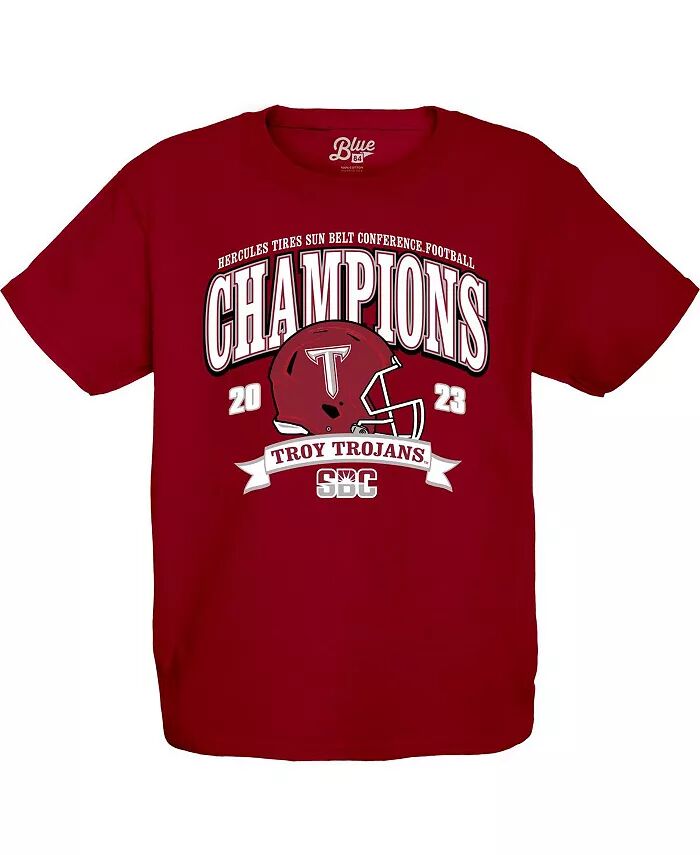 Футболка Big Boys Cardinal Troy University Trojans 2023 Sun Belt Football Conference Champions Blue 84
Футболка Big Boys Cardinal Troy University Trojans 2023 Sun Belt Football Conference Champions Blue 84