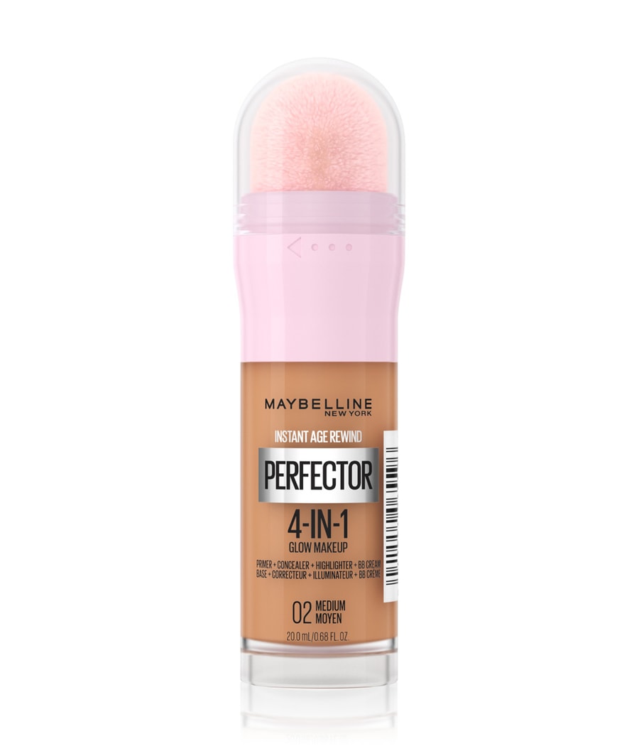Жидкая основа Maybelline Instant Age Rewind Perfector 4-in-1 Glow, Nr. 02 - Medium, 20 ml
Жидкая основа Maybelline Instant Age Rewind Perfector 4-in-1 Glow, Nr. 02 - Medium, 20 ml