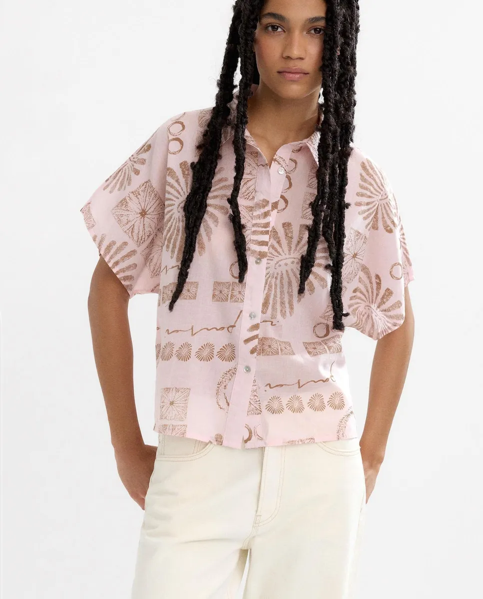 Женская футболка 100% хлопок с принтом Parfois, светло-розовый
Женская футболка 100% хлопок с принтом Parfois, светло-розовый