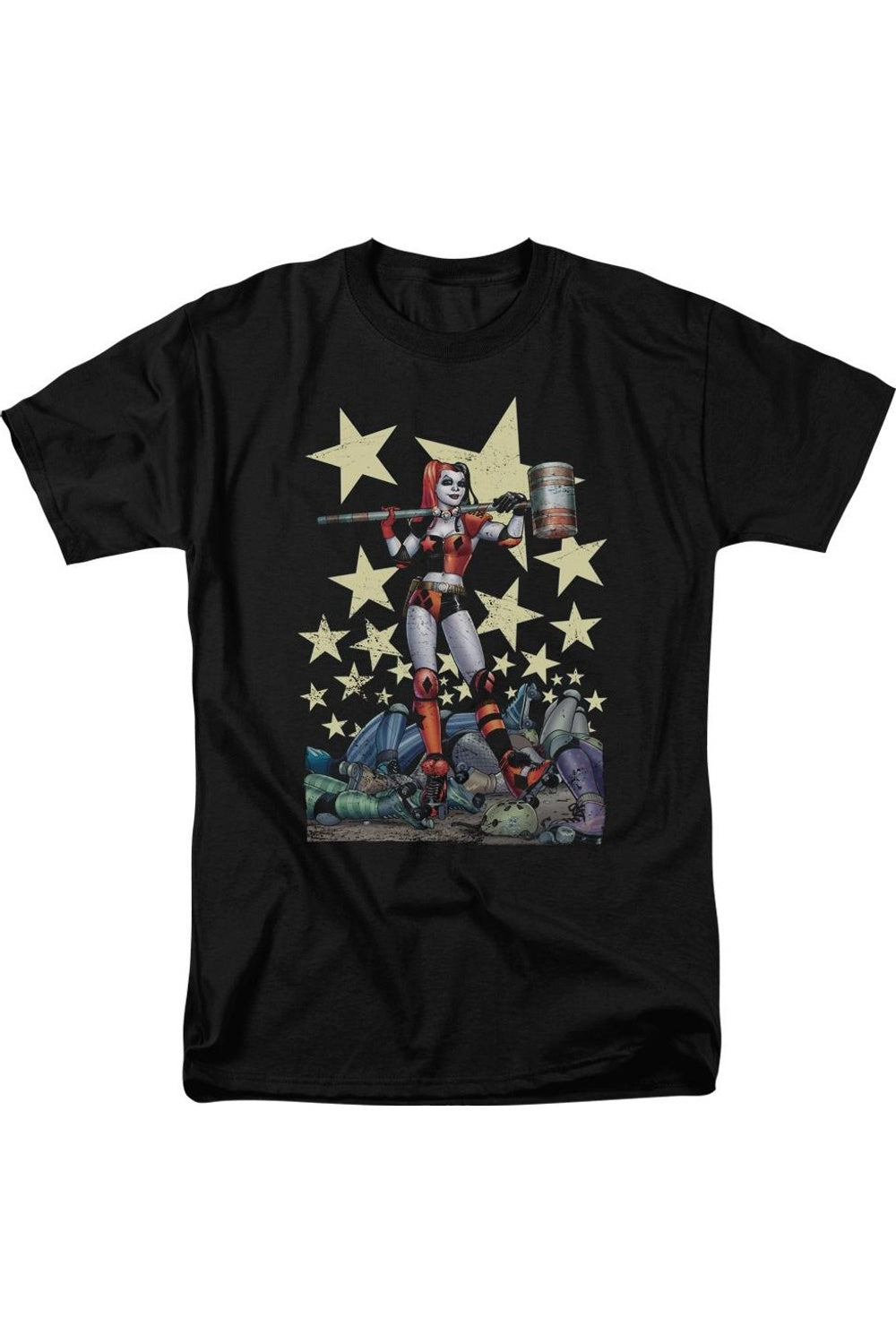 Футболка с коротким рукавом для взрослых Batman Hammer Time Gildan, черный 
Футболка с коротким рукавом для взрослых Batman Hammer Time Gildan, черный