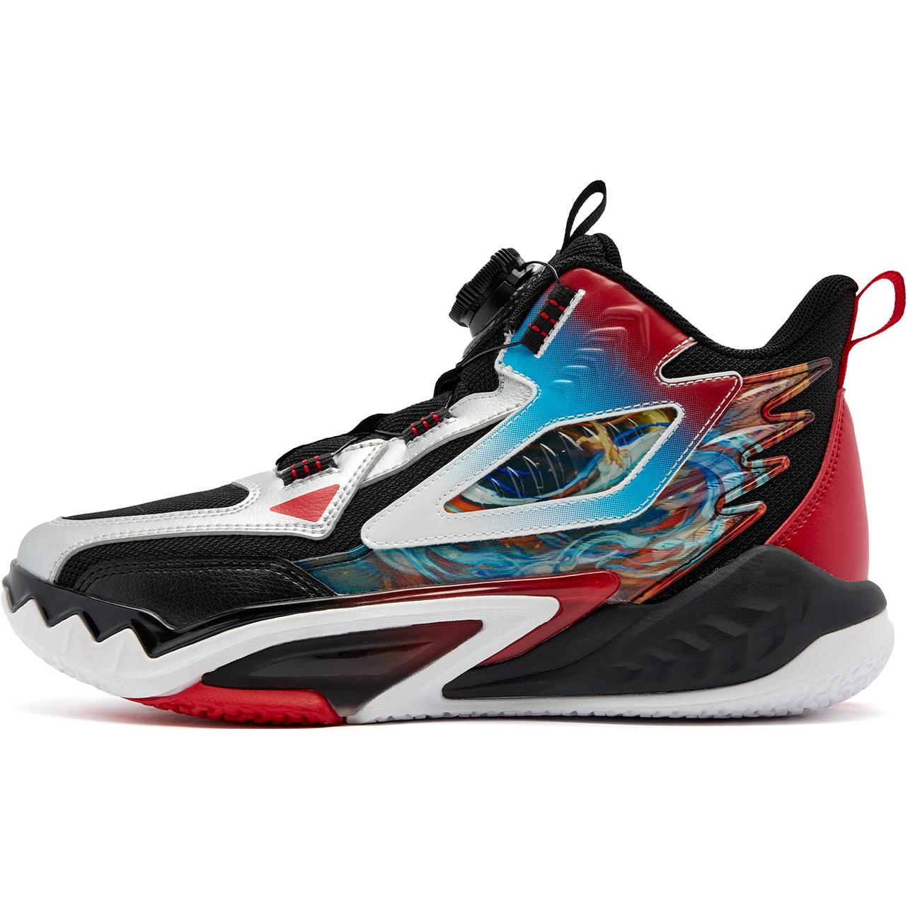 Детские баскетбольные кроссовки унисекс QIAODAN, черный/красный
Детские баскетбольные кроссовки унисекс QIAODAN, черный/красный