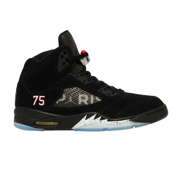 Кроссовки Air Jordan Paris Saint-Germain x Air Jordan 5 Retro 'Black' Sample, черный
Кроссовки Air Jordan Paris Saint-Germain x Air Jordan 5 Retro 'Black' Sample, черный