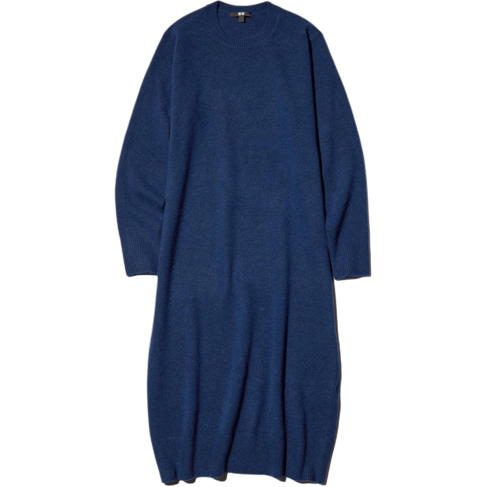 Женское платье с длинными рукавами UNIQLO, темно-синий
Женское платье с длинными рукавами UNIQLO, темно-синий