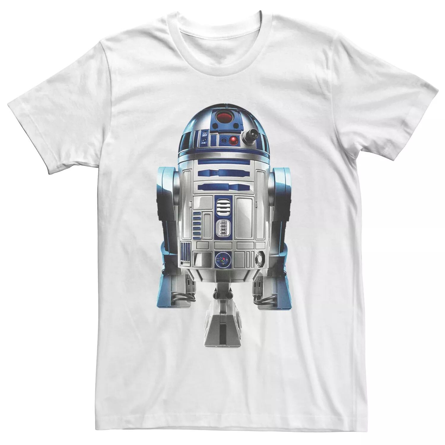 Мужская футболка с рисунком Star Wars R2-D2 Licensed Character 
Мужская футболка с рисунком Star Wars R2-D2 Licensed Character