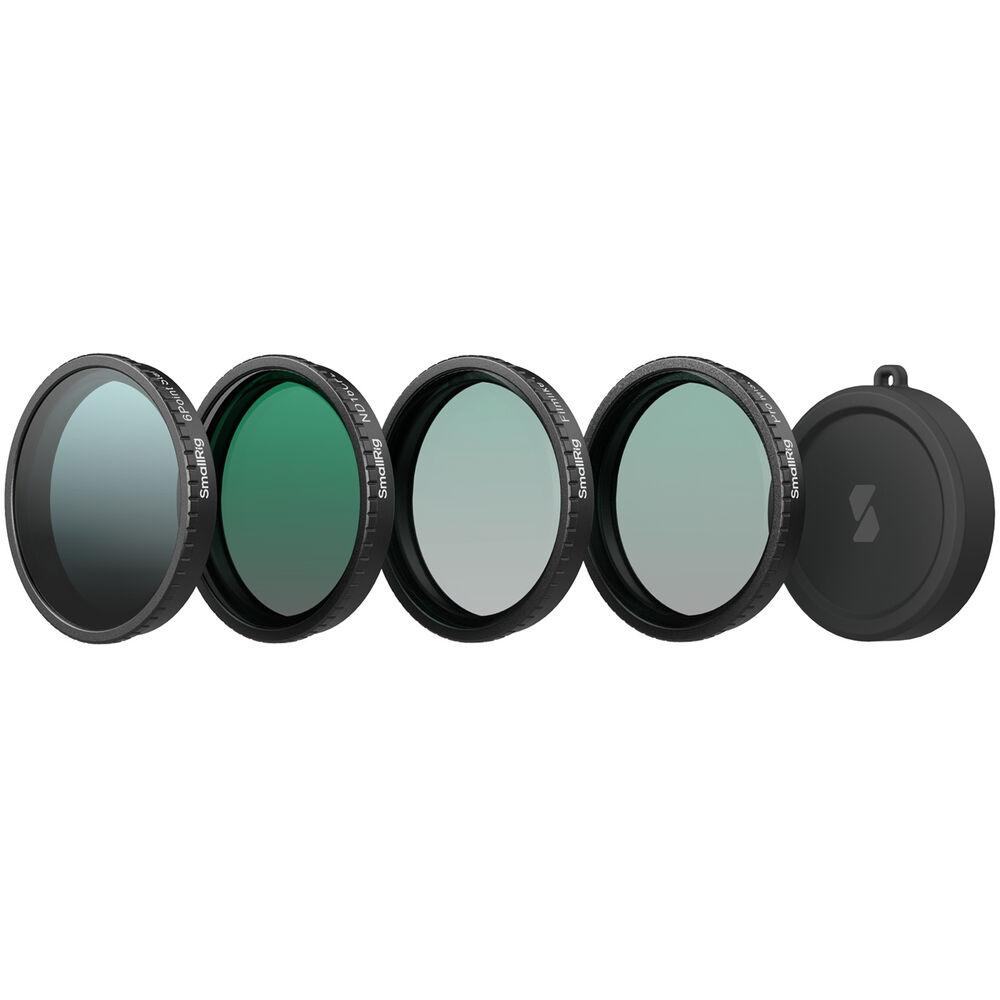 Фильтр для экшн-камер SmallRig Four-Filter Kit for DJI Osmo Action 5 Pro and 4 5412
Фильтр для экшн-камер SmallRig Four-Filter Kit for DJI Osmo Action 5 Pro and 4 5412