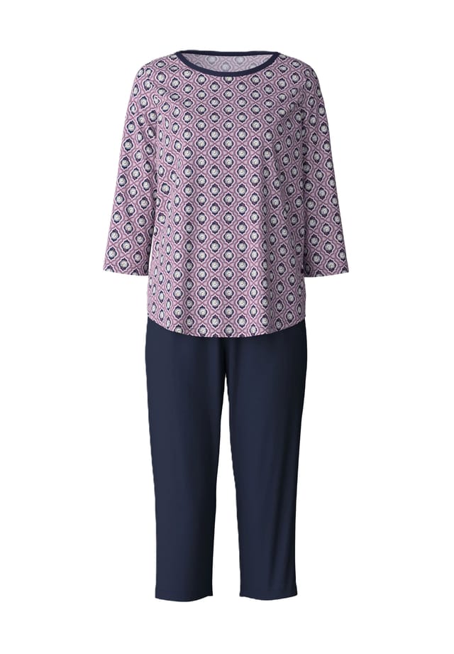 Пижама-Капри Lovely nights одинарный джерси Calida, синий
Пижама-Капри Lovely nights одинарный джерси Calida, синий