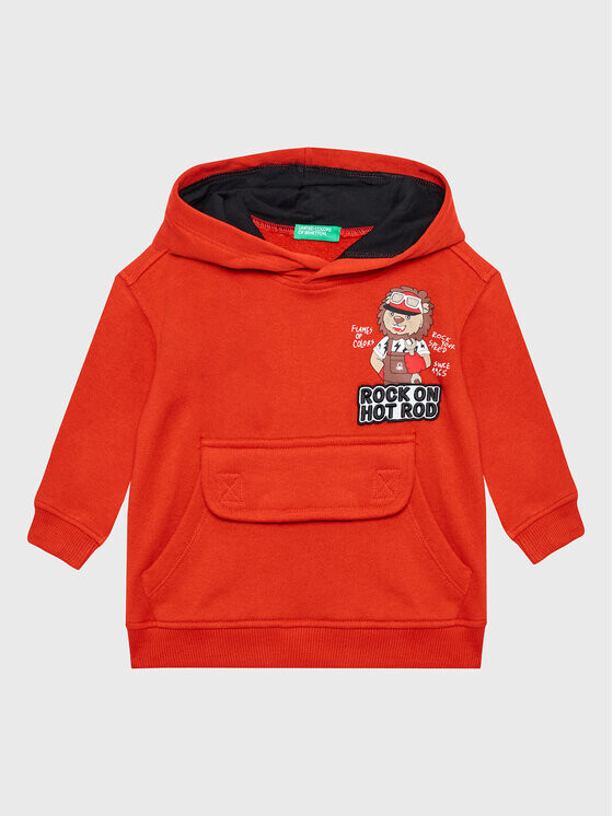 Толстовка обычного кроя United Colors Of Benetton, красный
Толстовка обычного кроя United Colors Of Benetton, красный