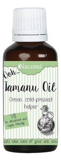 Накоми, регенерирующее масло таману, 30 мл., Nacomi
Накоми, регенерирующее масло таману, 30 мл., Nacomi