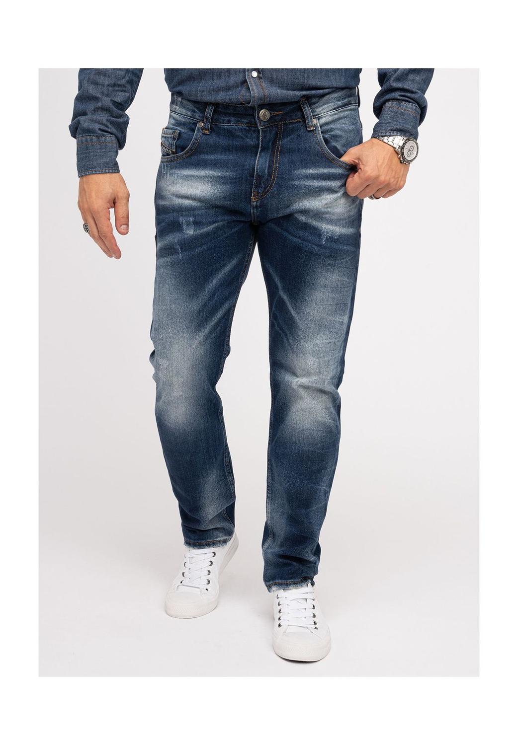 Джинсы прямого кроя стандартного кроя INDUMENTUM, синий
Джинсы прямого кроя стандартного кроя INDUMENTUM, синий