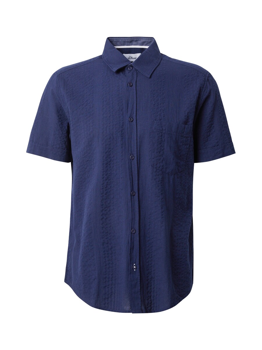 Рубашка на пуговицах классического кроя s.Oliver, Navy
Рубашка на пуговицах классического кроя s.Oliver, Navy