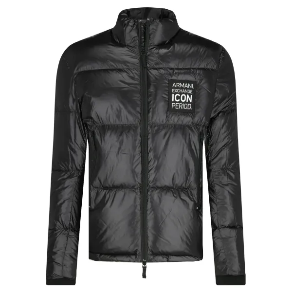 Пуховик стандартного кроя Armani Exchange, черный
Пуховик стандартного кроя Armani Exchange, черный