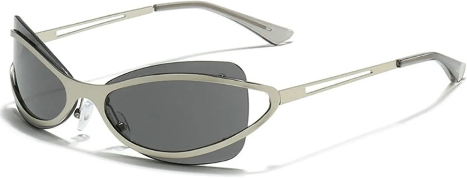 Солнцезащитные очки Willochra Y2K в стиле «кошачий глаз» для женщин, роскошные, без оправы, с металлическим каркасом, винтажные, с нестандартной формой оправы, C2
Солнцезащитные очки Willochra Y2K в стиле «кошачий глаз» для женщин, роскошные, без оправы, с металлическим каркасом, винтажные, с нестандартной формой оправы, C2