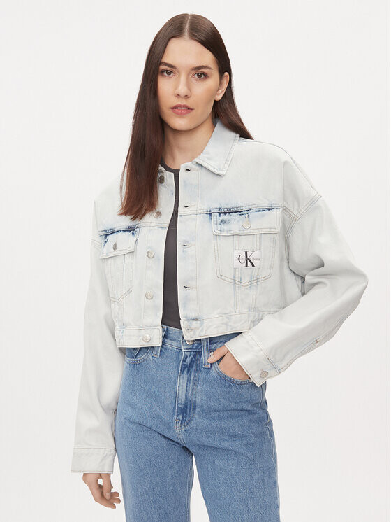 Джинсовая куртка оверсайз Calvin Klein, синий
Джинсовая куртка оверсайз Calvin Klein, синий