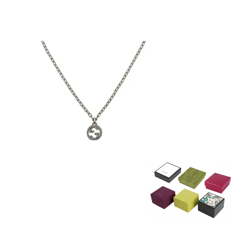 GUCCI Серебряное ожерелье с подвеской в виде переплетающихся букв G 2000 2024
GUCCI Серебряное ожерелье с подвеской в виде переплетающихся букв G 2000 2024