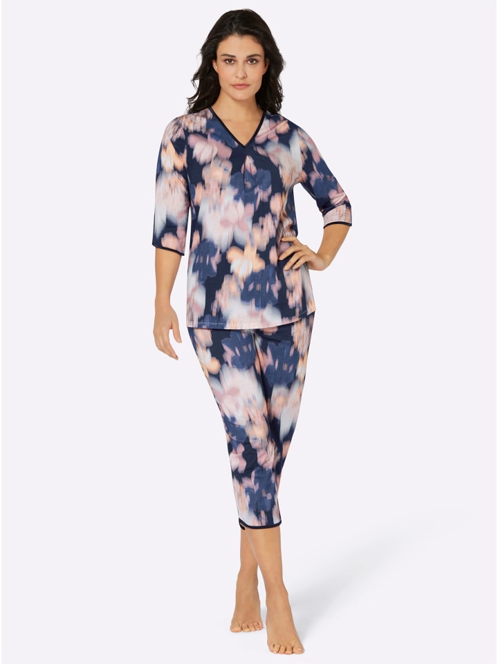 Creation L Пижама с принтом в темно-синем и светло-розовом цветах
Creation L Пижама с принтом в темно-синем и светло-розовом цветах