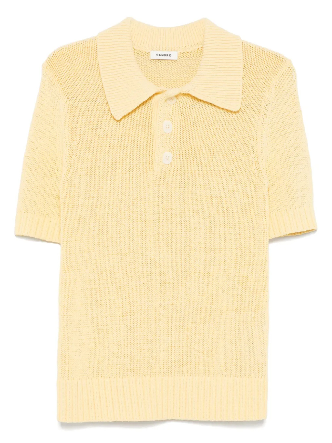 Трикотажная рубашка-поло SANDRO, желтый
Трикотажная рубашка-поло SANDRO, желтый
