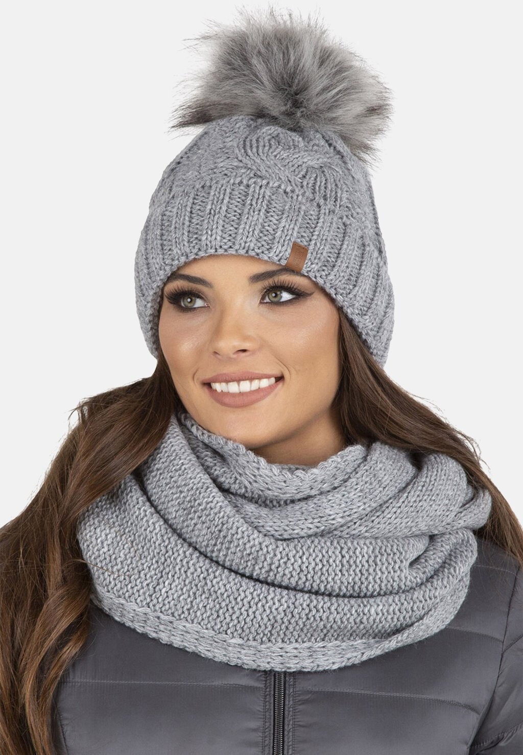 Утеплитель для шеи 7014 Комплект Шапка И Шарф-Шарф Vivisence, цвет light grey
Утеплитель для шеи 7014 Комплект Шапка И Шарф-Шарф Vivisence, цвет light grey